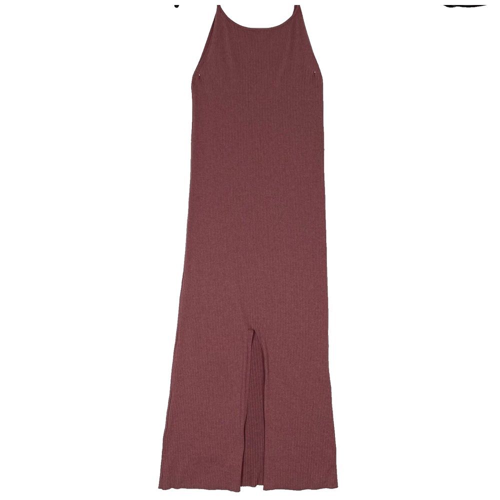 Francesca Mi Ami Womens‎ Pink  Maxi Dress Size L sleeveless Comfort Holyday - Picture 2 of 12
